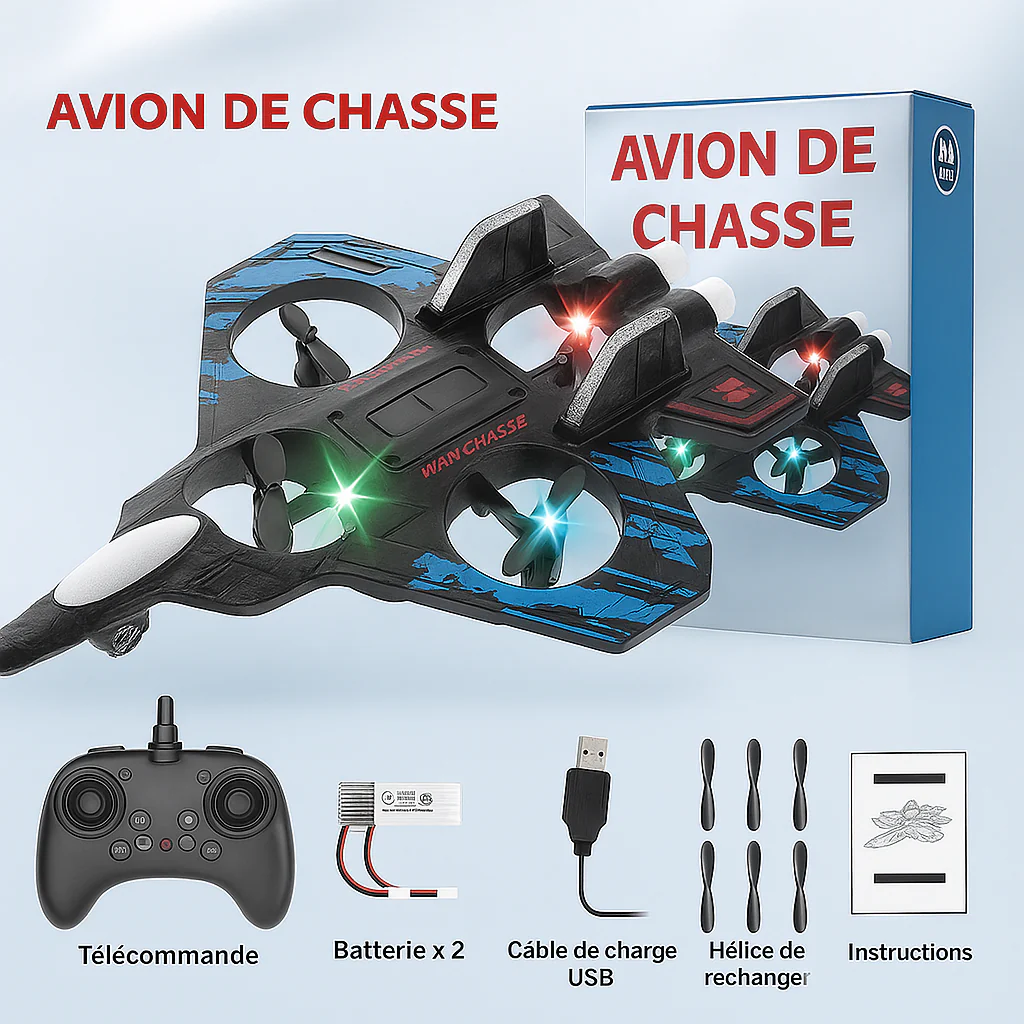 Avion de chasse incassable télécommandé - Image 5